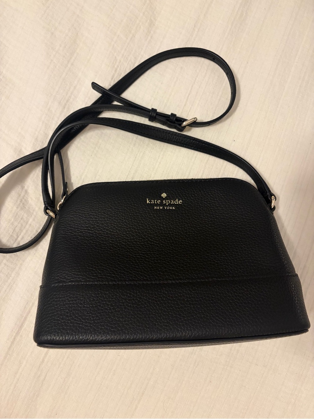 kate spade Black Dome Crossbody Bag